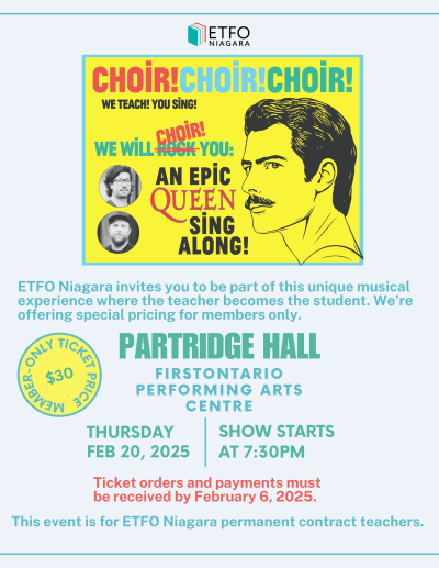 Choir! Choir! Choir! flyer