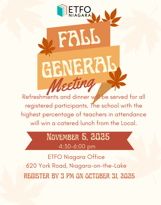 Fall GM flyer
